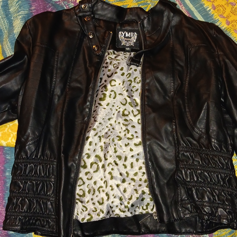 Leather jacket